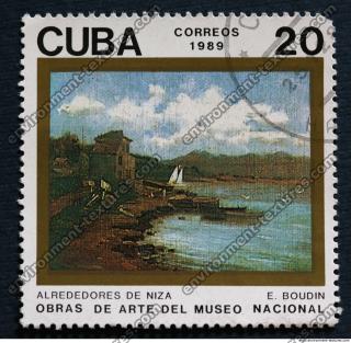 Photo Textures of Postage Stamp